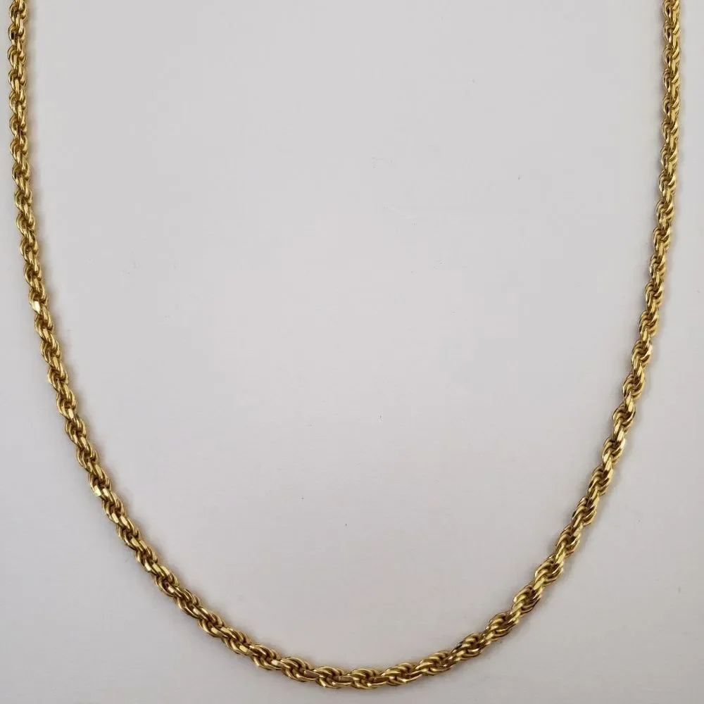 Made in Italy 925 Sterling Silver Braided Chain Nec…